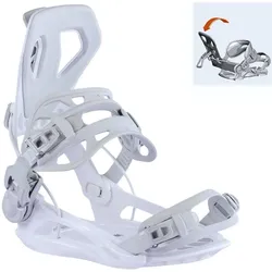 Snowboard Bindung Master Pro W FASTEC System Einheitsfarbe M