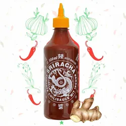 A-One Sriracha Chili mit Ingwer 500ml