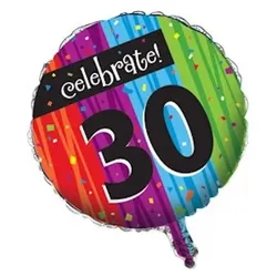30. Geburtstag `Celebrate` Folienballon