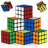 12 Stück zauberwürfel, Rubiks Cube 3x3, mini zauberwürfel, Kindergeburtstag Gastgeschenke, für Kinder Erwachsene Kindergeburtstag Gastgeschenke