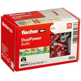 Fischer DUOPOWER 6x30, 100er-Pack 555006