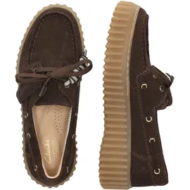 CLARKS Torhill Boat Damen Schwarz 39,5