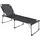 Garden Pleasure ABACO Sonnenliege 214 x 70 x 0 cm Anthrazit