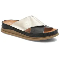 Schwarze Flip-Flops Maciejka Flache Schuhe, 36
