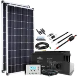 Offgridtec Solaranlage »Autark XL-Master«, (Set), schwarz
