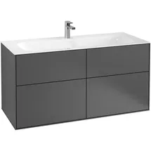 Villeroy & Boch Finion Waschtischunterschrank, 4 Auszüge, F05000MT 119,6x59,1x49,8cm, White Matt Lacquer