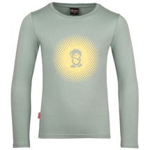 TROLLKIDS Longsleeve Pointillism Gletschergrün/Limonade Waldgrün|säuregelb 158-164cm 13-14J