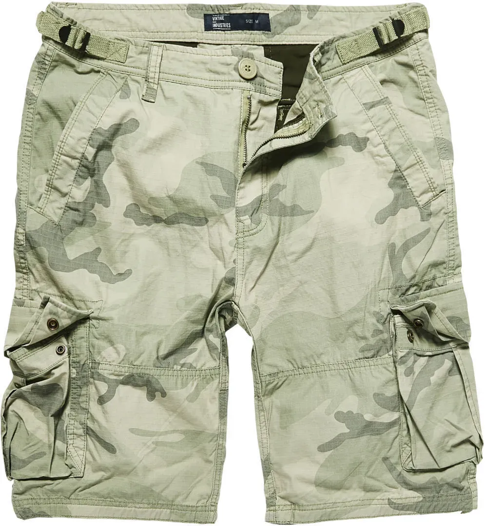 Vintage Industries Terrance Shorts, beige, Größe XL für Männer
