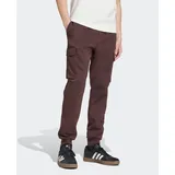 adidas Essentials Fleece regular tapered Joggers Shadow Brown S