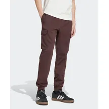 adidas Essentials Fleece regular tapered Joggers Shadow Brown S