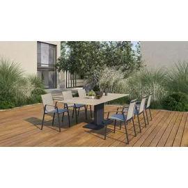 Sit Mobilia Ventura Tisch 240 x 95 x 75 cm Keramik Beton dunkel