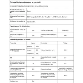 Bosch Serie 4 KGV39VWEA