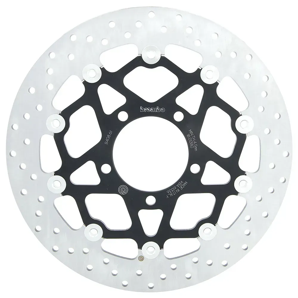 Brembo 78b40861 Schwimmend Gelagerte Bremsscheibe - Silver - One Size