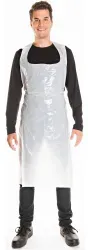 Hygonorm® Einwegschürze PE, im Beutel - 20 my 23419 , 1 Packung = 100 Stück, Maße: 140x45cm