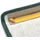 HANSE HOME Exclusiv Stufenmatte »Liberty«, halbrund, 7 mm Höhe, Uni, robust, kräftige Farben, Meliert, Treppe, Gekettelt, 15 er Set grün