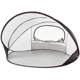Deryan Strandmuschel Pop Up Strandzelt XXL - Silber