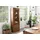 MASSIVMOEBEL24.DE Vitrine Toronto 70 x 40 x 202 cm WALNUSS gewachst