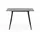 B&D home Küchentisch 80 x 76 x 80 cm grau/schwarz/weiß