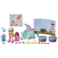 My Little Pony My Little Pony: A New Generation Smoothie Shop Sunny Starscout – Storyszenen-Spielzeug mit Spielmasse, 25 Accessoires, 7,5 cm großes Pony