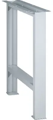 Werkbankfüße 400kg verstellbar 700 - 1050mm RAL 5012 43.186.010