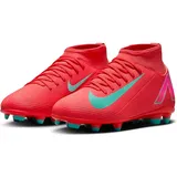 Nike Jr. Mercurial Superfly 10 Club FG/MG Fußballschuhe Kinder 800 ember glow/aurora green 36