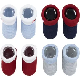 Levi's 4PK Red Tab Bootie 8 Paar Rot/Blau/Grau 1 (62/68)