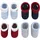 Levi's 4PK Red Tab Bootie 8 Paar Rot/Blau/Grau 1 (62/68)