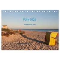 Calvendo Föhr 2026. Porträt einer Insel (Tischkalender 2026 DIN