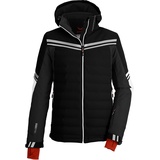 KILLTEC Herren Skijacke/Funktionsjacke mit abzippbarer Kapuze und Schneefang KSW 73 MN SKI JCKT, schwarz, XXL,