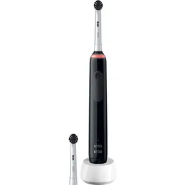 Oral-B Pro 3 3000 CrossAction schwarz + Aufsteckbürste