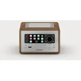 Sonoro RELAX Radio (Digitalradio (DAB), FM Radio, Internet Radio) braun|silberfarben