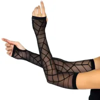 Leg Avenue Transparente Spinnennetz Armstulpen Damen Einheitsgröße