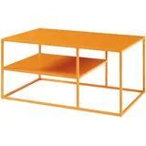 [en.casa] Couchtisch Solund 90x60x45 cm Orange