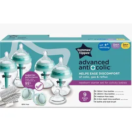 TOMMEE TIPPEE Anti-Kolik Fläschchen Starter-Set, Green