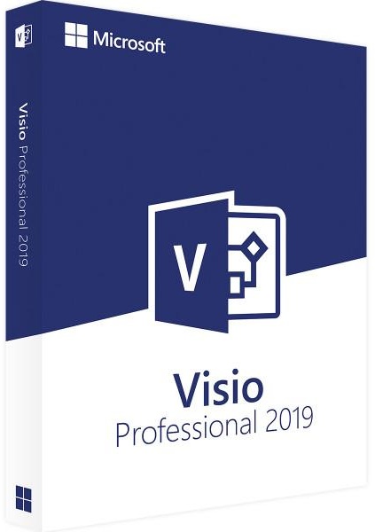 Visio 2019 Professional - Produktschlüssel - Sofort-Download - Vollversion - 1 PC - Deutsch