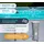 Summer Waves Elite Frame Pool Ø 488 x 122 cm inkl. Filterpumpe, Reinigungsset, Abdeckplane, Poolleiter