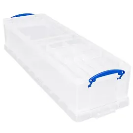 Really Useful Box Aufbewahrungsbox 80 x 25,5 x 15,5 cm 2-tlg. transparent