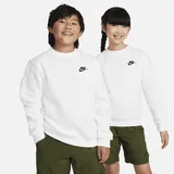 Nike Sportswear Club Fleece Sweatshirt für ältere Kinder - Weiß, XL