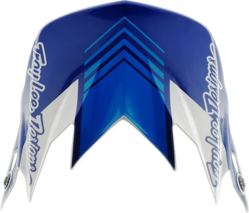 Troy Lee Designs Gp Pro Motocrosshelmschirm Segment Blau