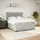 vidaXL Boxspringbett 180 x 200 cm Hellgrau