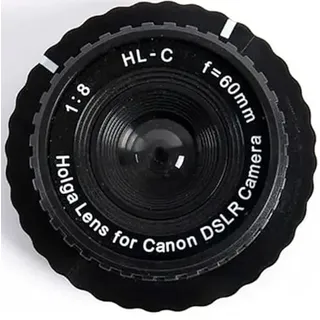 antonKUNZE Anton & Holga Objektiv 60mm f/8, Manual Focus Lens for Canon DSLR Camera