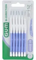 GUM® BI-DIRECTION Brossettes interdentaires 0,6 mm 2014 Brosse(S) À Dents 6 pc(s)