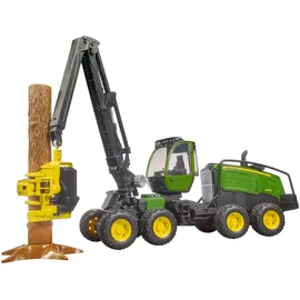 Bruder John Deere 1270G Harvester mit 1 Baumstamm