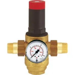 Riegler Druckregler für Trinkwasser, DVGW nicht notw., R 1 1/4, 1,5-12 bar