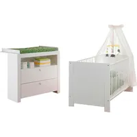 trendteam Babyzimmer Olivia 2-tlg. weiß