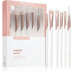 EcoTools Luxe Collection Exquisite Pinselset für Augen und Augenbrauen 6 St.