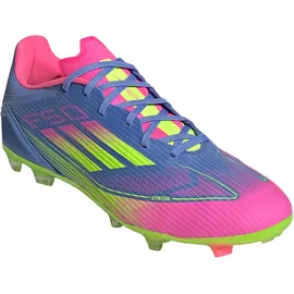 adidas F50 League FG/MG Herren blue fusion/lucid lemon/lucid pink 46