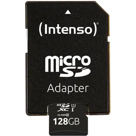 Intenso Performance R90 microSDXC 128GB Kit, UHS-I U1, Class 10 (3424491)