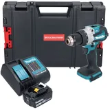 Makita DHP 489 SF1J-R Akku Schlagbohrschrauber 18 V 73 Nm Brushless + 1x Akku 3,0 Ah + Ladegerät + RHINO