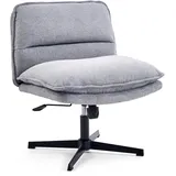 hjh living Criss-Cross 20 Polyester Grau